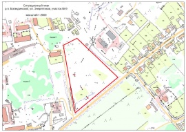 Ситуационный план земельного участка в Краснодаре Кадастровые работы в Краснодаре